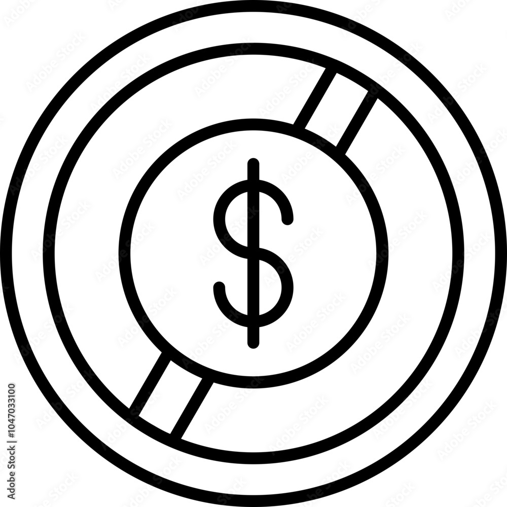 No Tax Icon No Tax Icon