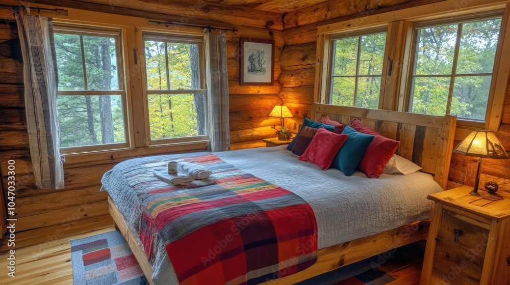 A unique accommodation experience, such as a cozy treehouse or rustic cabin, nestled in the woods, inviting travelers to escape the ordinary. A unique accommodation experience, such as a cozy treehouse or rustic cabin, nestled in the woods, inviting travelers to escape the ordinary.
