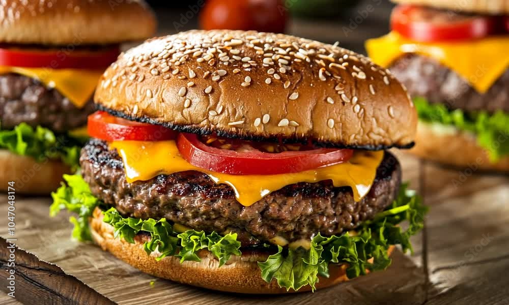 hamburger on a plate hamburger on a plate