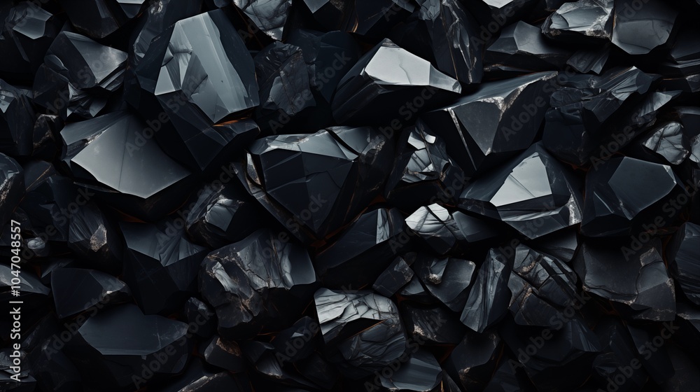 Geometric black stone and rock shapes form an abstract, modern background for product displays. Geometric black stone and rock shapes form an abstract, modern background for product displays.