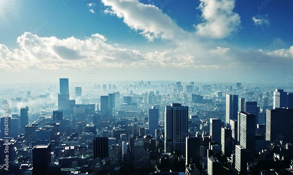 panorama of the city