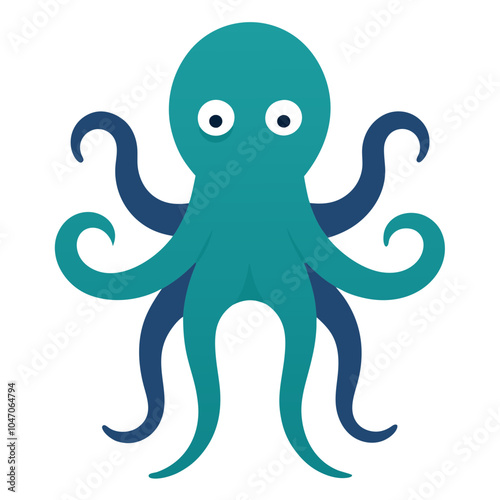 octopus cartoon character