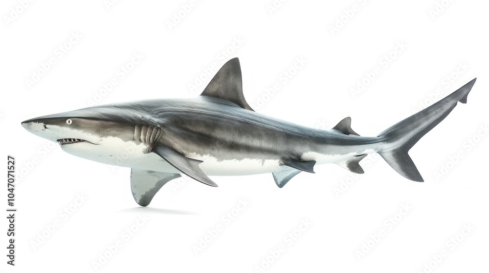 Shark Isolated on White Background Shark Isolated on White Background