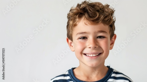 Smiling Boy Portrait