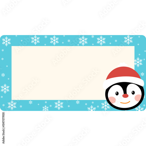 Christmas Label Name Tag