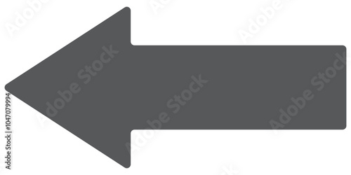 Long arrow icon. long arrow vector. flat style Arrow symbol. arrow on a white background. vector illustration.