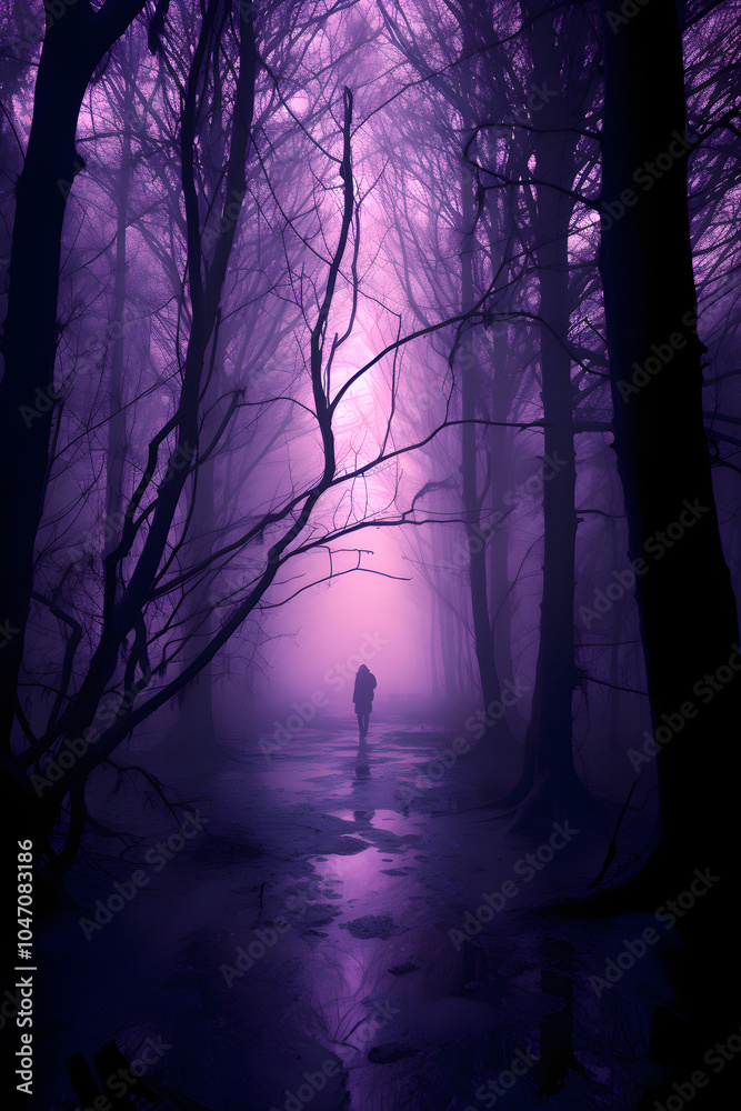 purple foggy night, purple fog purple foggy night, purple fog