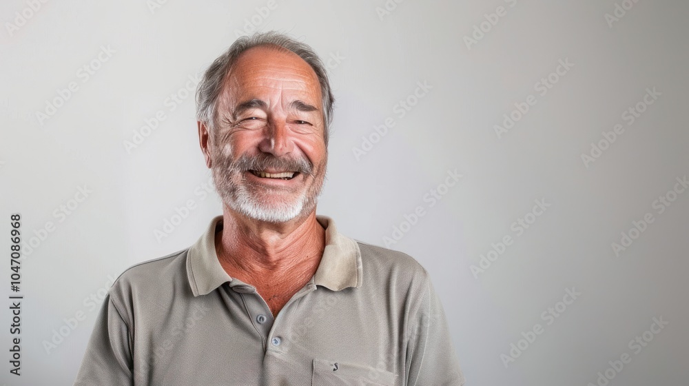Fototapeta premium Smiling Senior Man