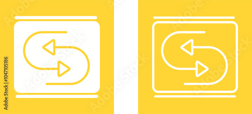 Reverse Arrow Vector Icon