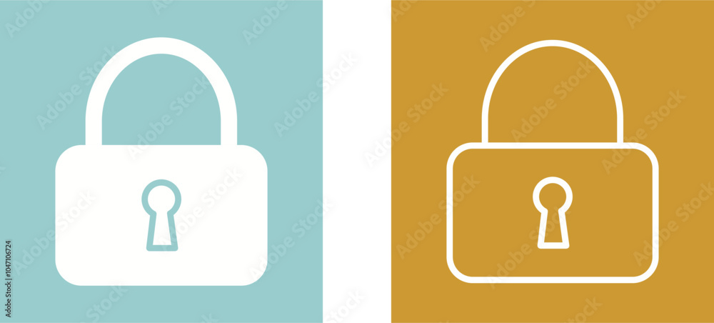 Lock Vector Icon Lock Vector Icon