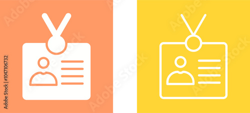 Identity Card Vector Icon