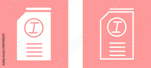 Italic Vector Icon