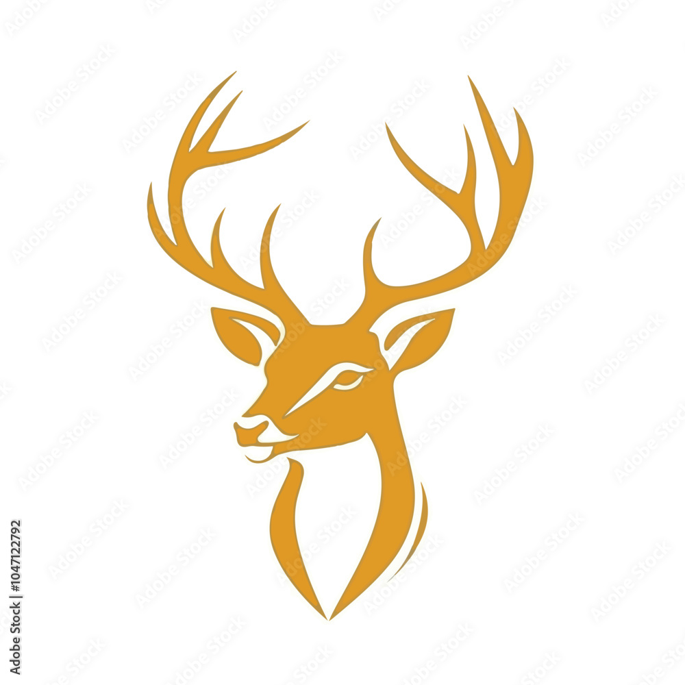 Elegant Deer Vector Logo Design Template for Branding and Marketing Elegant Deer Vector Logo Design Template for Branding and Marketing