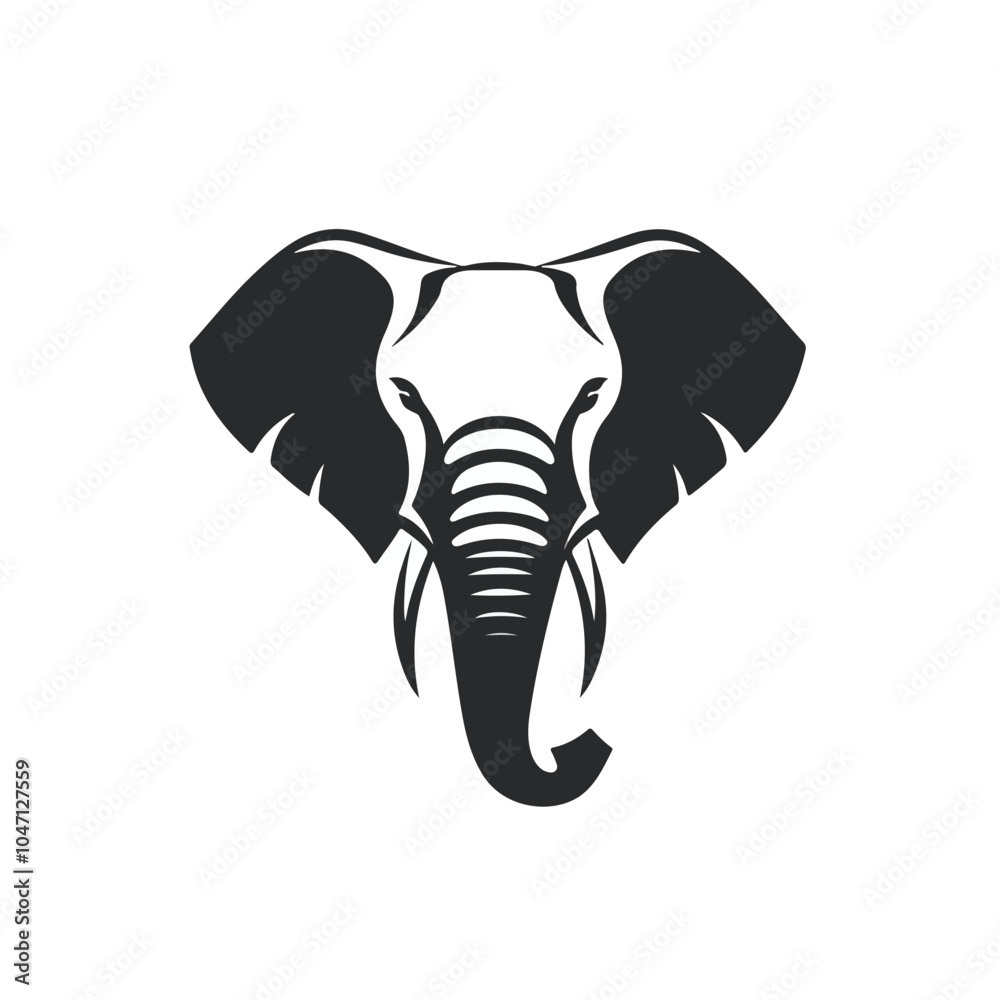 Modern Elephant Vector Logo Design Template for Brand Identity Modern Elephant Vector Logo Design Template for Brand Identity