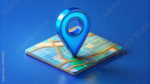 GPS location system. Businessman marks location points and search addresses on geolocation map application. Pin destination for travel or finding business places in GPS Satellite coordinates system.