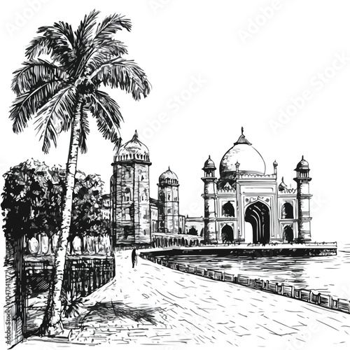 Majestic Gateway of India and Taj Mahal Palace Hotel