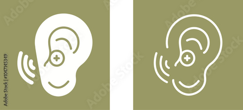 Hearing Aid Vector Icon