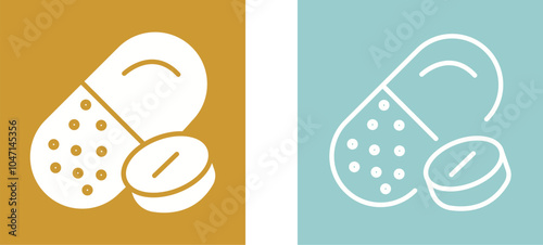 Pills Vector Icon