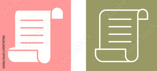 Scroll Vector Icon