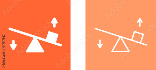 Seesaw Vector Icon