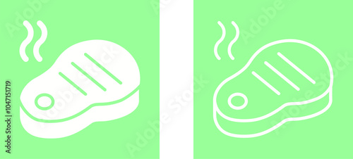Steak Vector Icon