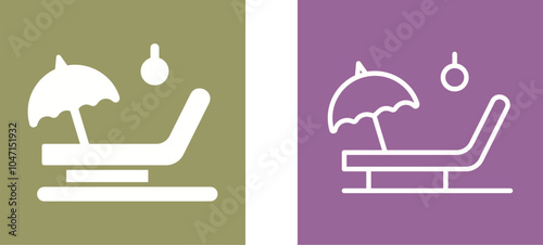 Beach Vector Icon