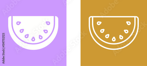 Watermelon Vector Icon