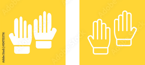 Gloves Vector Icon