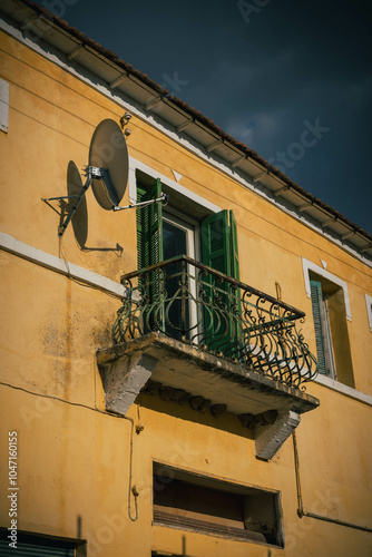 Fototapeta Naklejka Na Ścianę i Meble -  The balcony of time.