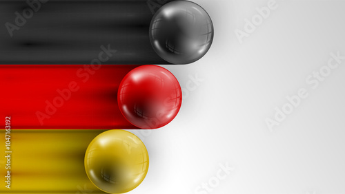 Background flag of Germany graphic and label. Element of impact for the use you want to make of it.