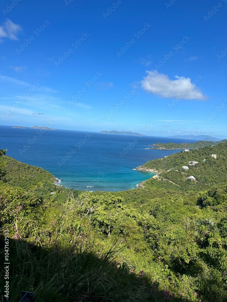 Mountains and beach