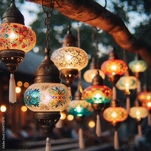 Vibrant Outdoor Chandeliers photo