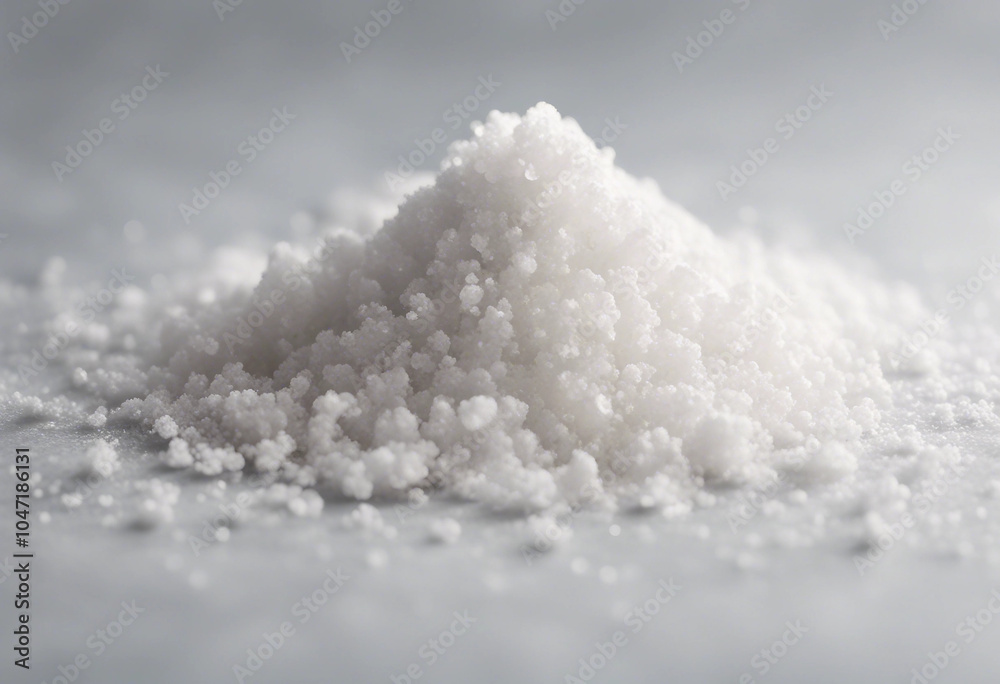 Falling sea salt isolated on white background full depth of fieldFalling sea salt isolated on white background full depth of field Falling sea salt isolated on white background full depth of fieldFalling sea salt isolated on white background full depth of field