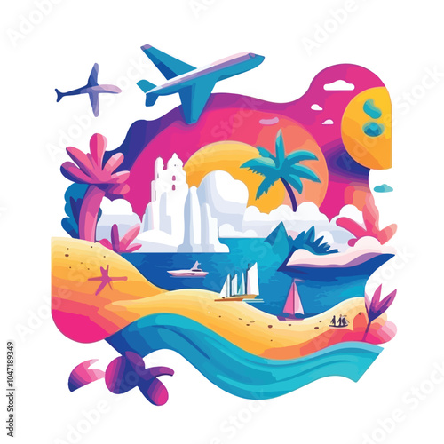 Explore Travel and Tour Social Media Banner Post for Adventure Enthusiasts