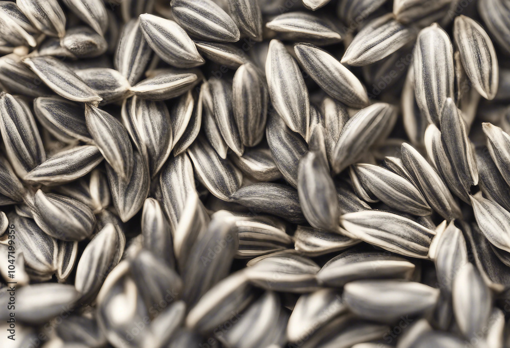 Sunflower Seed isolated on white background full depth of field Sunflower Seed isolated on white background full depth of field