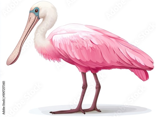 pink pelican photo