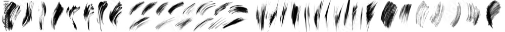 Modern line brush marker scribble sketch underline. Hand drawn pencil scratch mark. Scrawl texture underline effect. Modern illustration. Modern line brush marker scribble sketch underline. Hand drawn pencil scratch mark. Scrawl texture underline effect. Modern illustration.