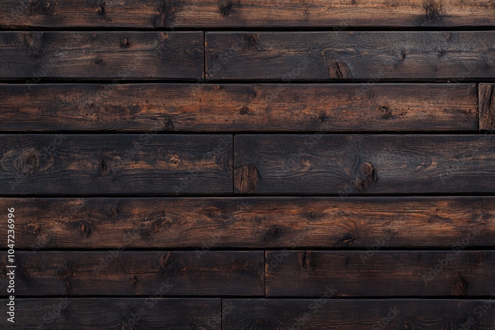 Close-up shot of a wooden wall with visible knots and texture Close-up shot of a wooden wall with visible knots and texture
