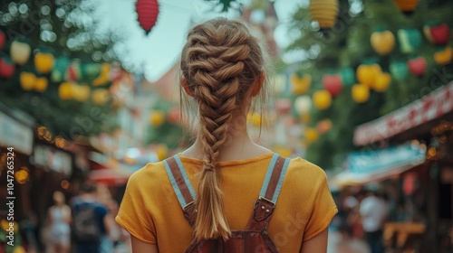 Exploring a Colorful Market photo