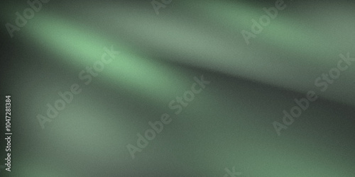 Elegant gradient with soft greens and grays and a fine grain texture for a creative project.