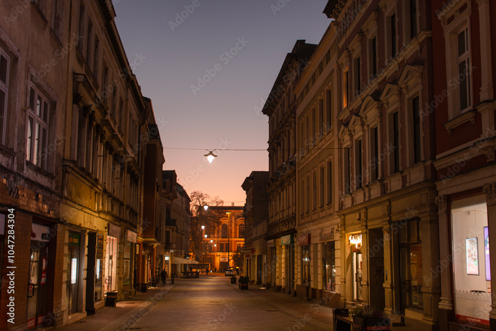Fototapeta premium street in the town