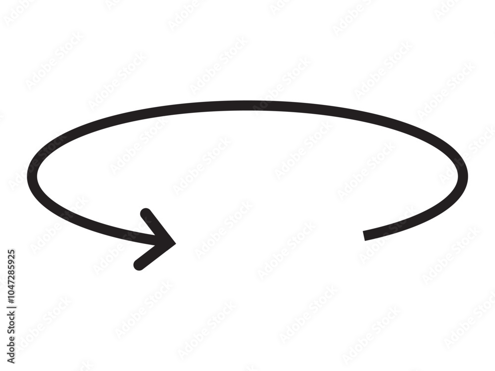 Round and Rotation arrow icon with angle 45, 90, 180, 360 degrees vector illustration. angles of turn swivel icon 45 to 360 degrees icon.