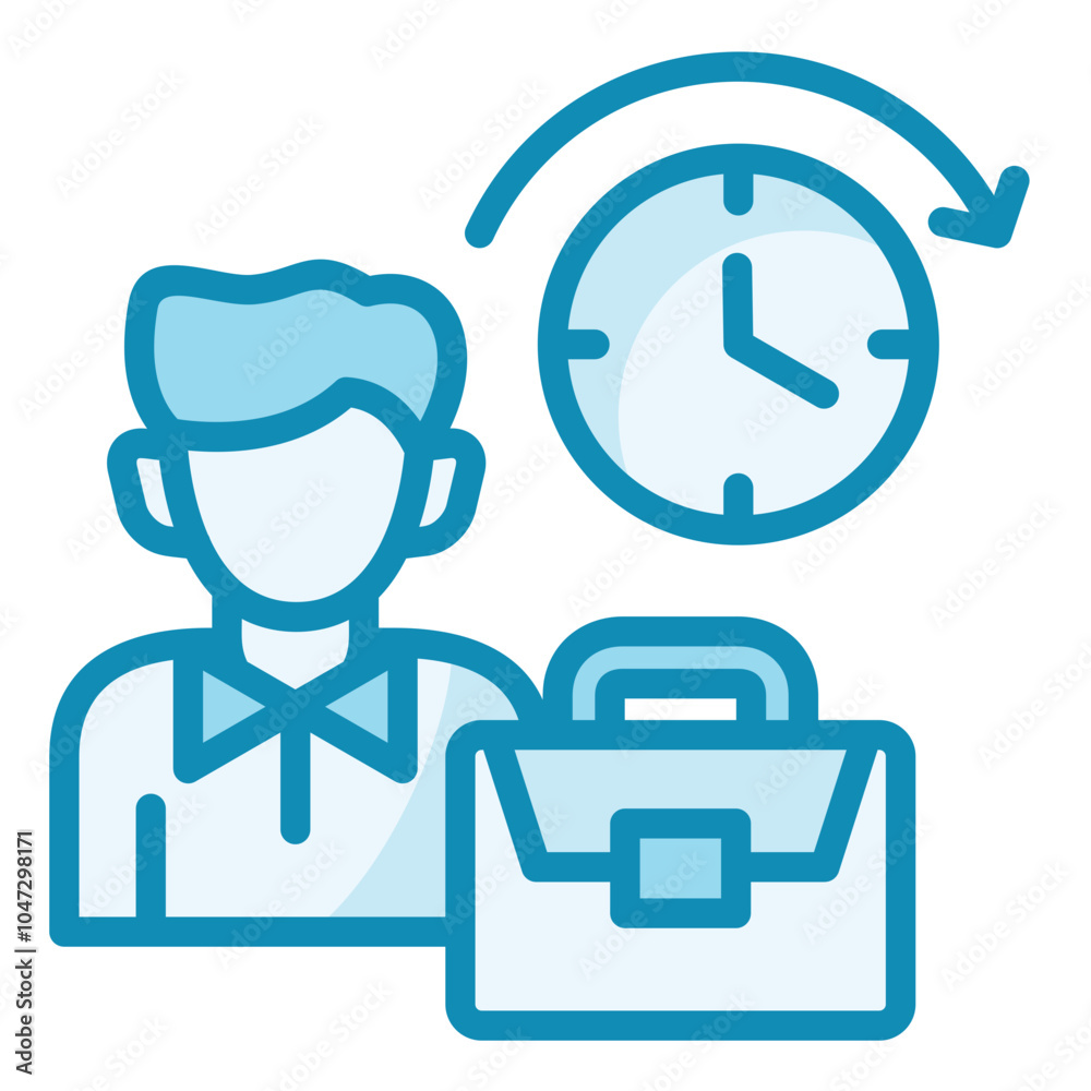 Part-Time Jobs Icon Part-Time Jobs Icon