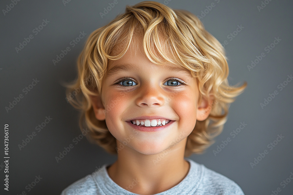 portrait of an white little boy with a smile portrait of an white little boy with a smile