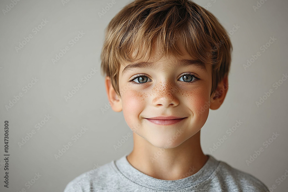 portrait of an white little boy with a smile portrait of an white little boy with a smile