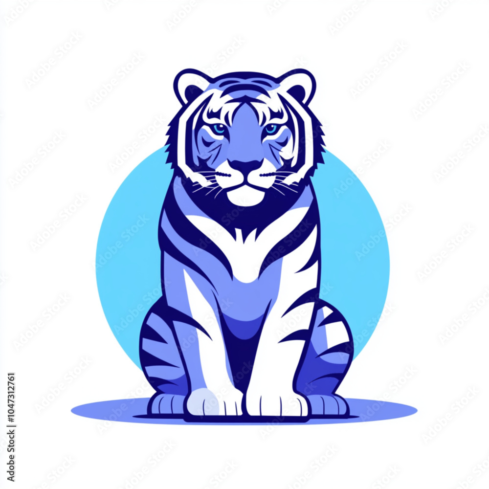 Naklejka premium tiger