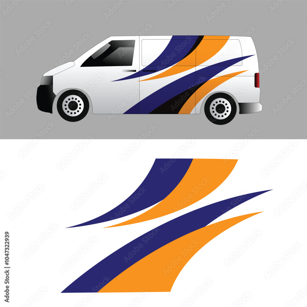 vector design sticker wrap body car van cargo company vector design sticker wrap body car van cargo company