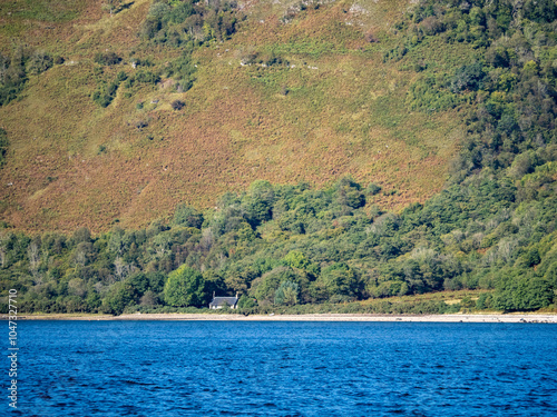 Travelling around the NC500 route in the North Coast of Scotland