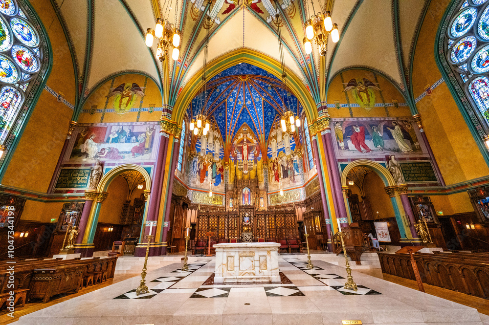 Obraz premium Cathedral of Madeline in Salt Lake City Utah
