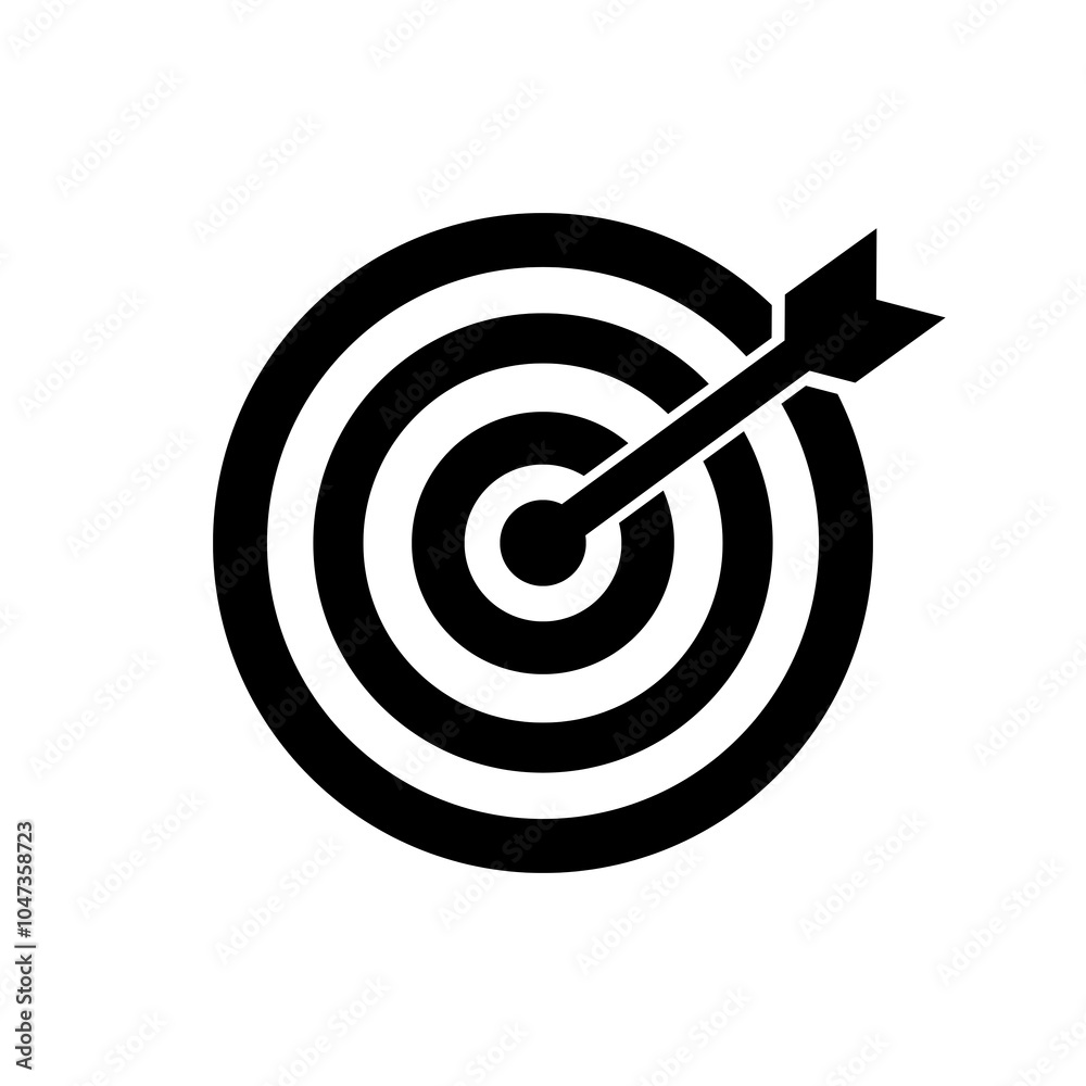 Target icon set isolated on white background. Target design Target icon set isolated on white background. Target design